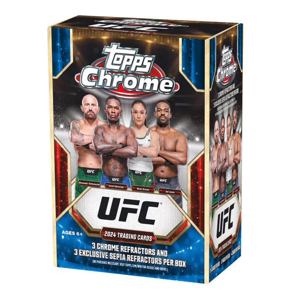 Carte Sportive 2024 Topps Chrome UFC Khamzat Chimaev Gold Refractor /50 - #AAG-22, Near Mint