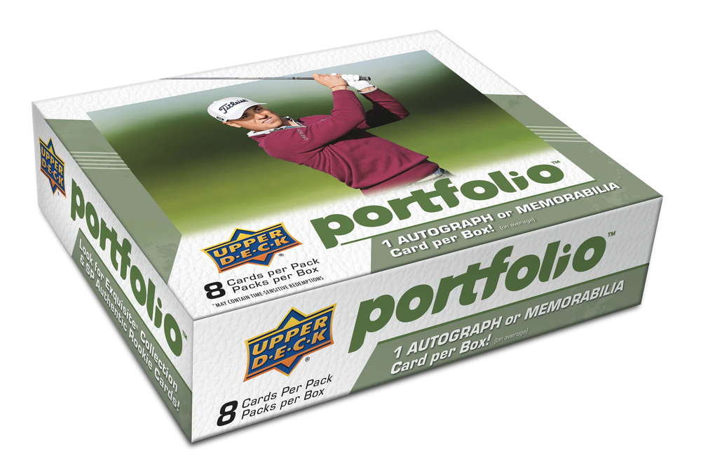 2024 Upper Deck Portfolio Golf