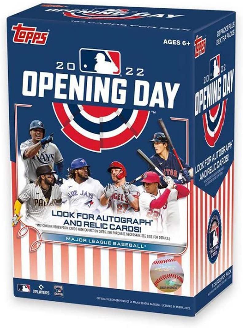 2022 Topps Baseball Opening Day Blaster