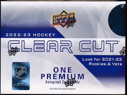 Upper Deck Clear cut 2022 2023