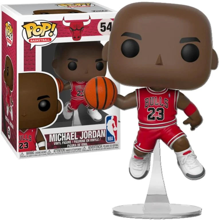 POP NBA Michael Jordon (Bulls Red Jersey) 54