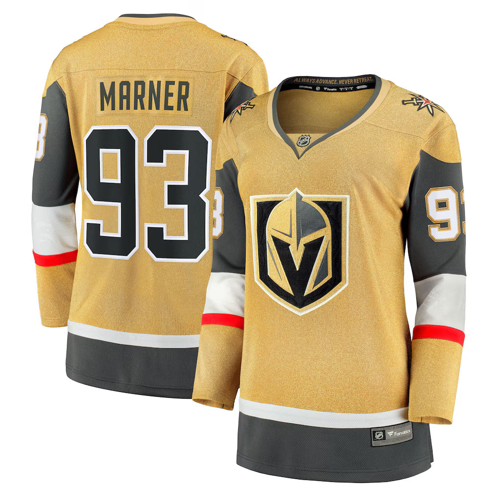 Las Vegas Marner Ladies Gold Jersey