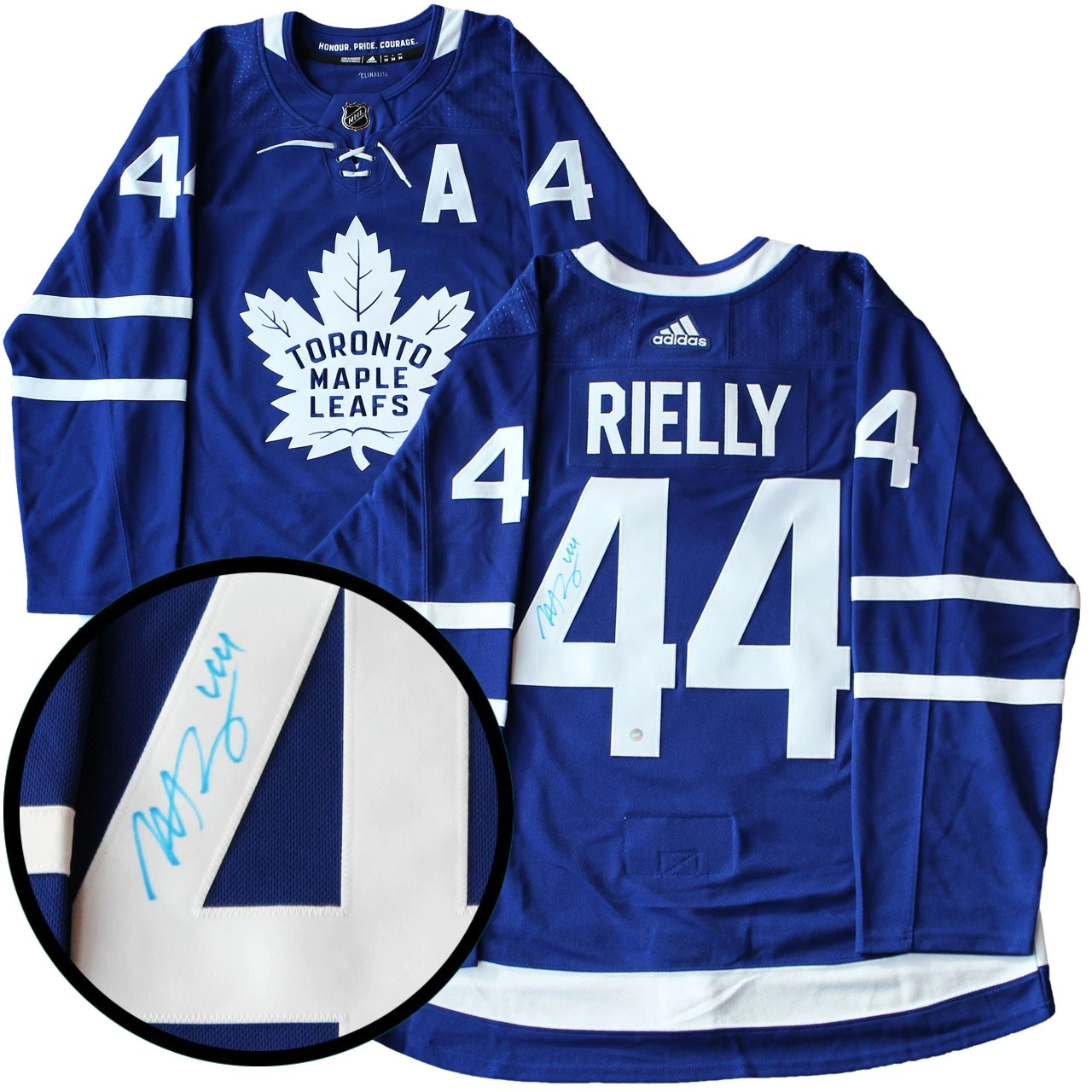 Rielly,M Signed Jersey Toronto Maple Leafs Blue Pro Adidas