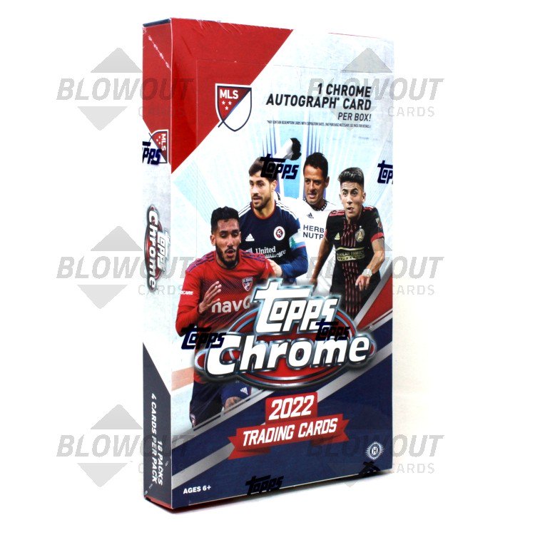 2022 Topps MLS Chrome Soccer Hobby box