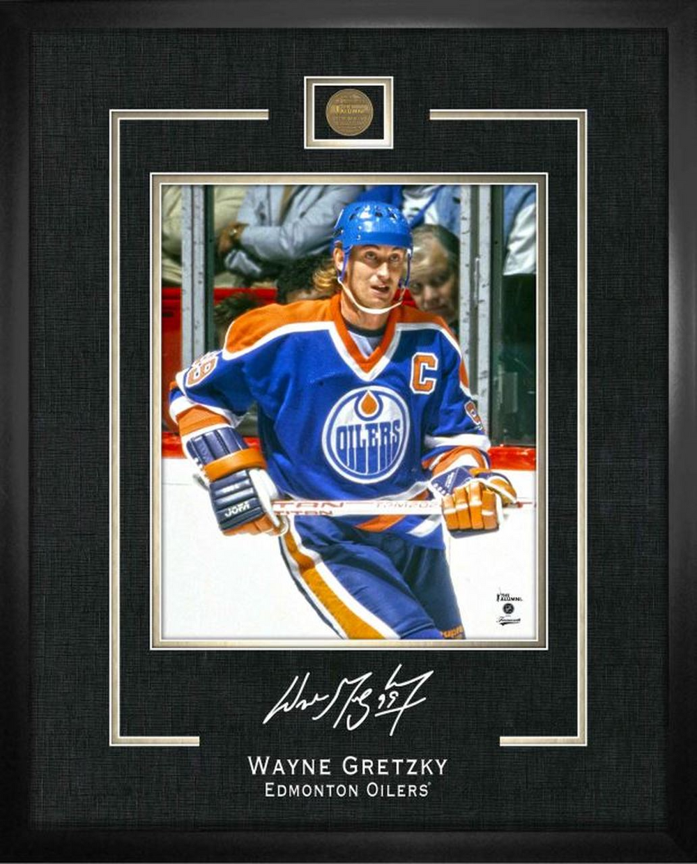 Gretzky,W 16x20 Replica Signature Frame Oilers