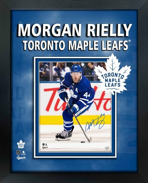 Rielly,M Signed 8x10 Framed PhotoGlass Leafs-V