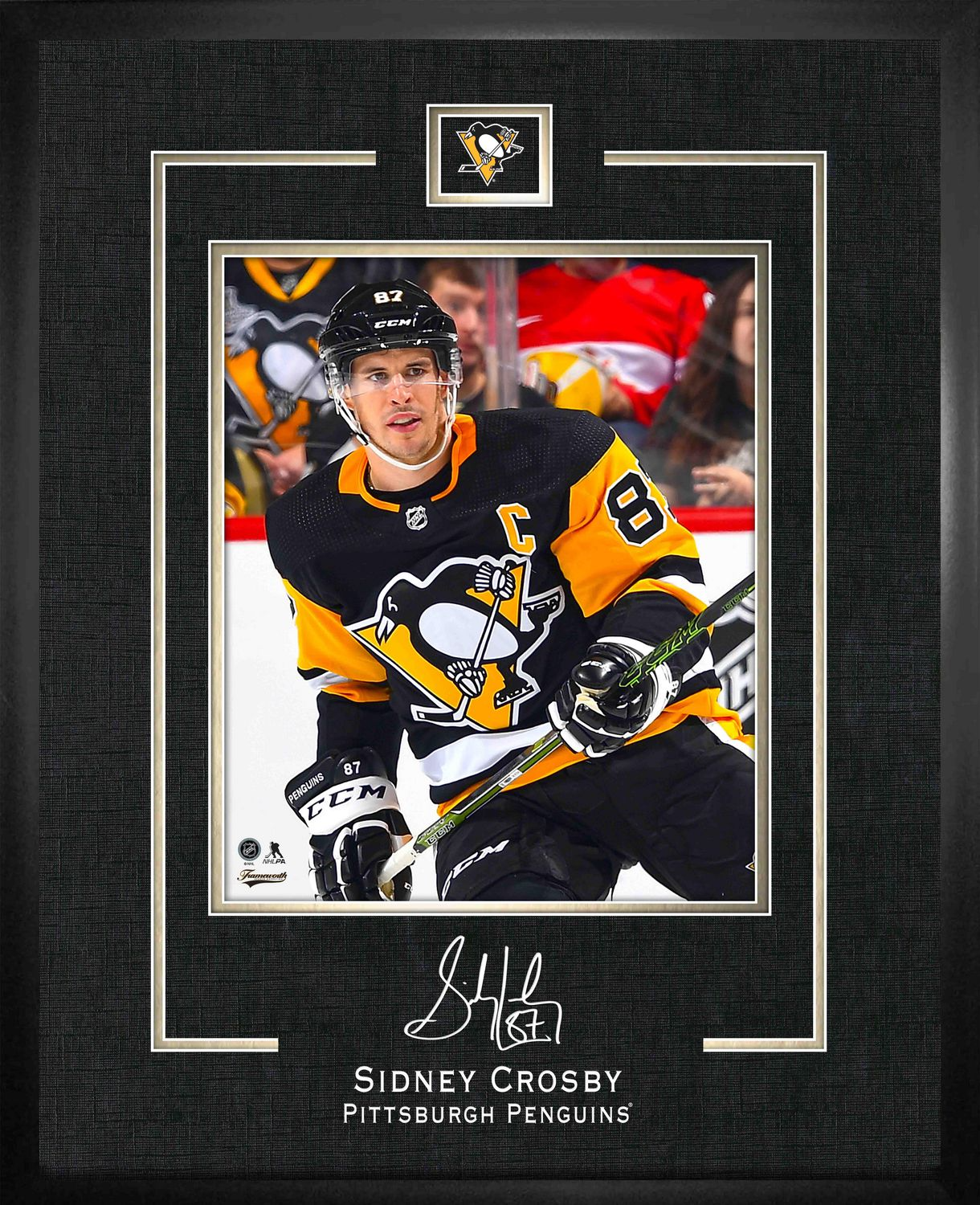 Crosby,S 16x20 Replica Signature Frame Penguins 2019