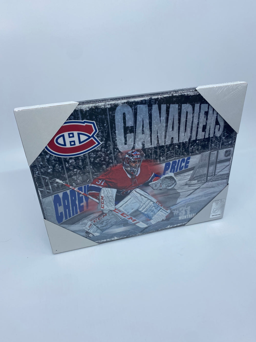 Price,C 8x10 Rinkboard Plaque Canadiens