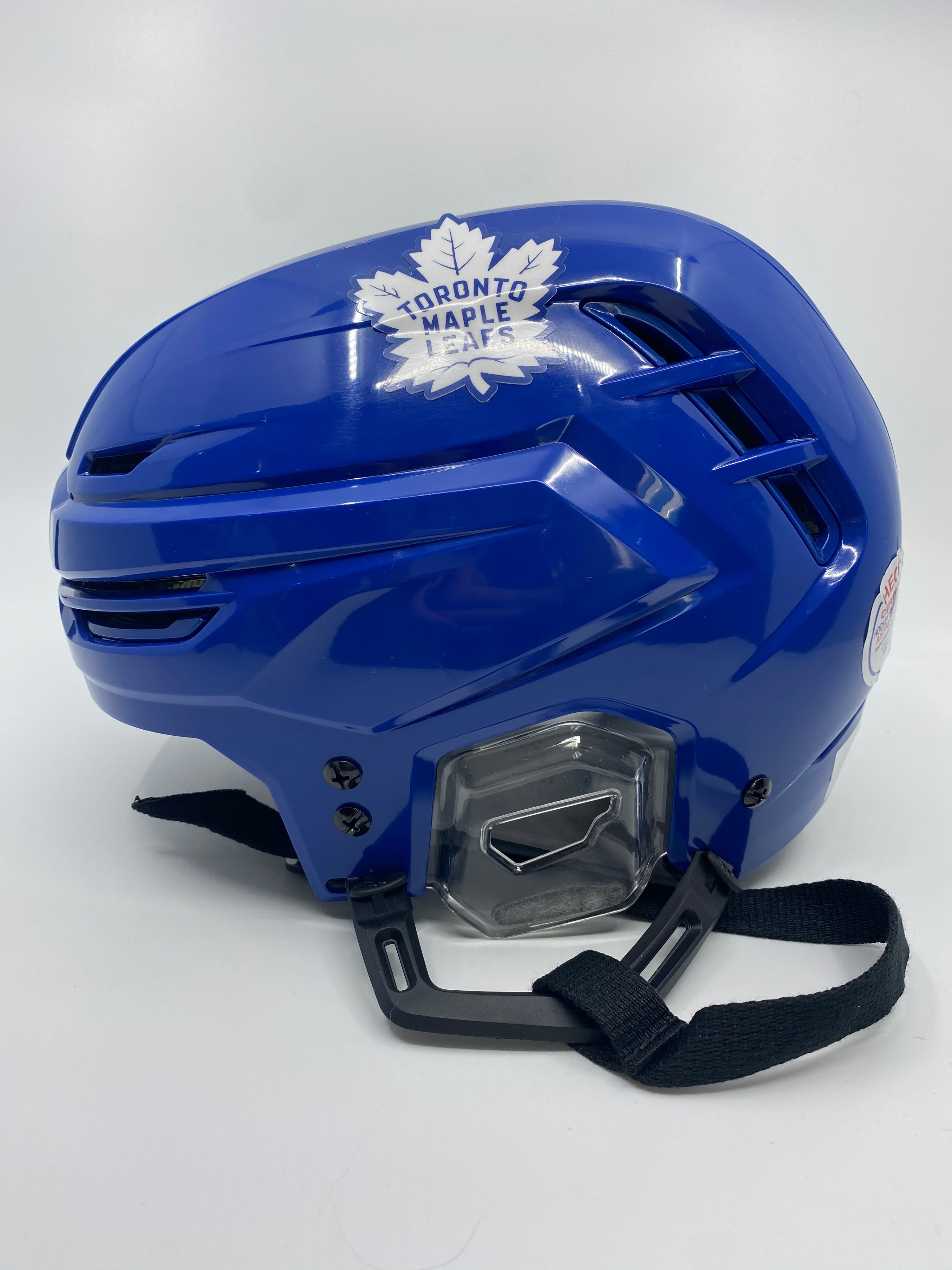 Mitch Marner Signed Toronto Maple Leafs Blue Game Model Helmet
