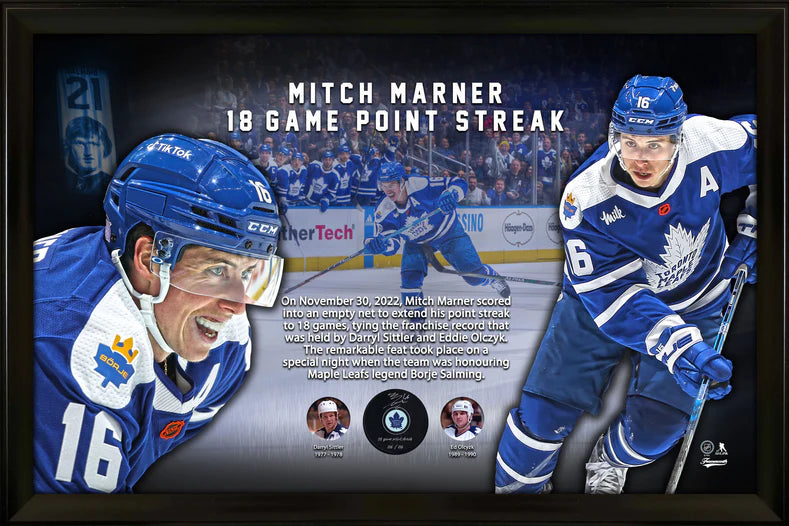 Marner Photo Glass 18 Game Point Streak