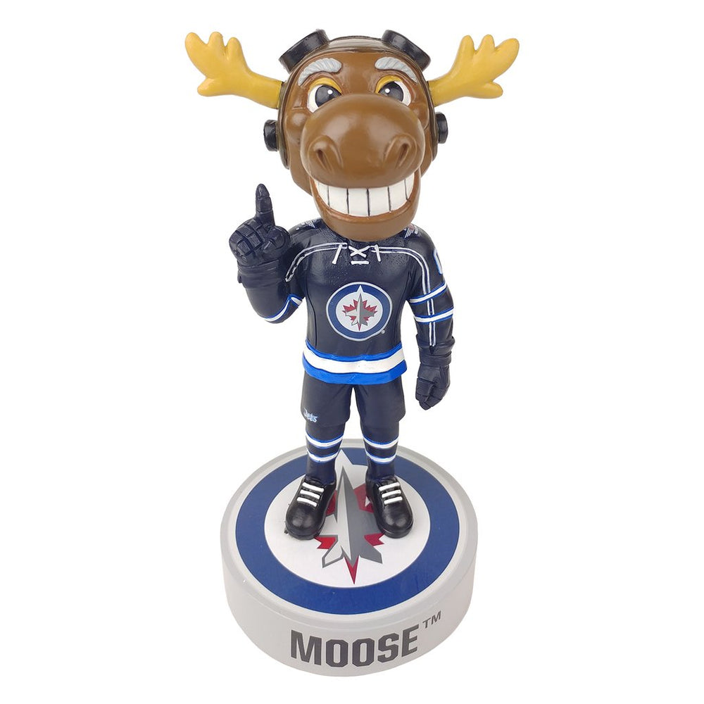 Winnipeg Jets mascot Mick E. Moose bobblehead