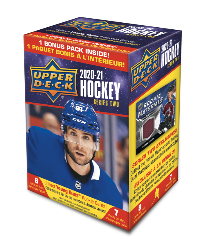 2021 Upper deck hockey Series 2 Blaster