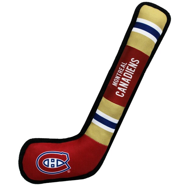 Montreal Canadiens Hockey Stick Dog Toy