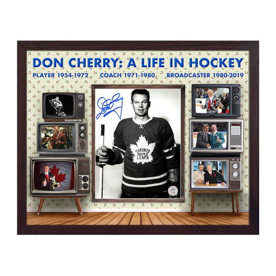 Don Cherry Signed Life in Hockey