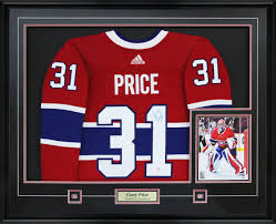 Price,C Signed Jersey Canadiens Red Pro 2017-2020 Adidas