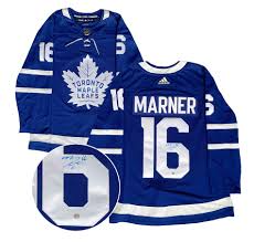 Marner,M Signed Jersey Toronto Maple Leafs Blue Pro 2018-2020 Adidas