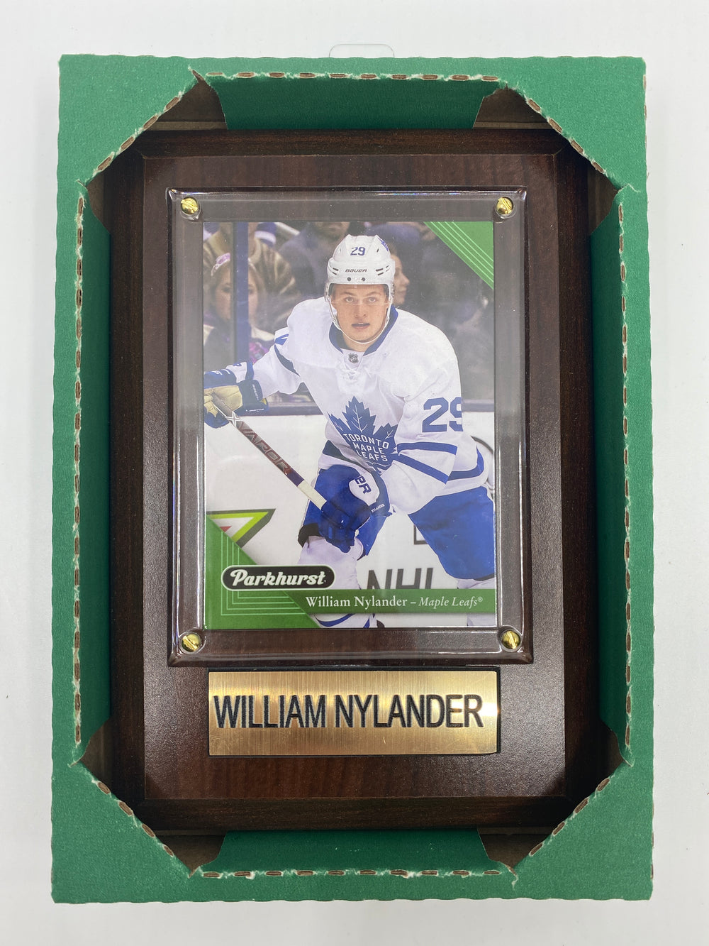 NHL Plaque with card 4x6 Leafs William Nylander