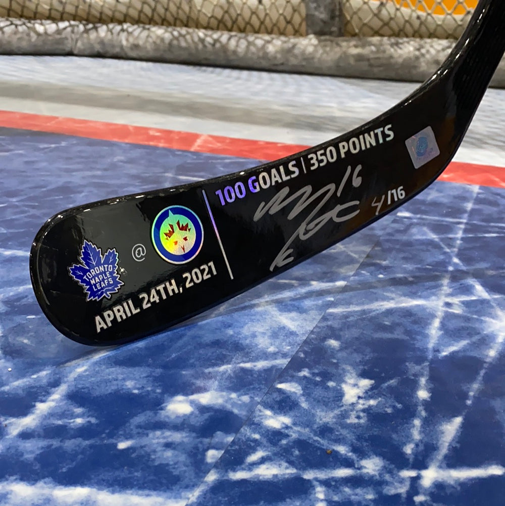 Marner Special Edition 100 Goal/350 Point Stick