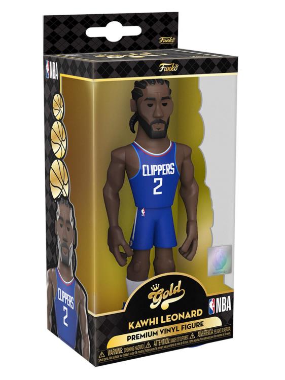 NBA: Clippers Gold Kawhi Leonard 5-Inch Premium Vinyl Figure