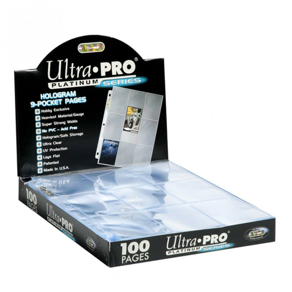 Ultra Pro Platinum 9 Pages Pocket 100 Count