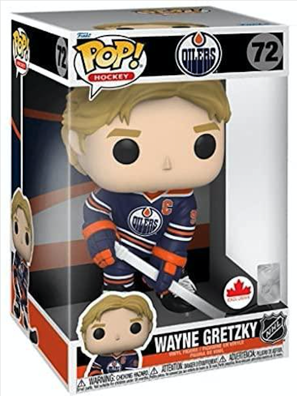 Funko Pop! NHL Edmonton Oilers Wayne Gretzky 10-Inch Super Sized Vinyl Figure